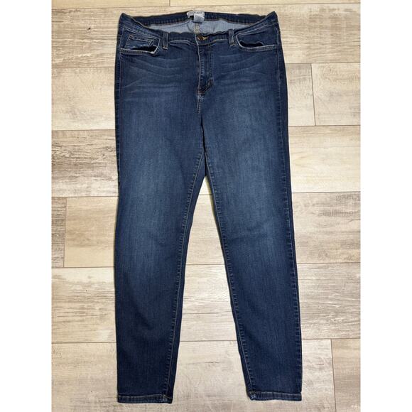 Judy Blue High Waist Skinny Jeans Stretch Denim Comfortable & Flattering 1X - Picture 2 of 6